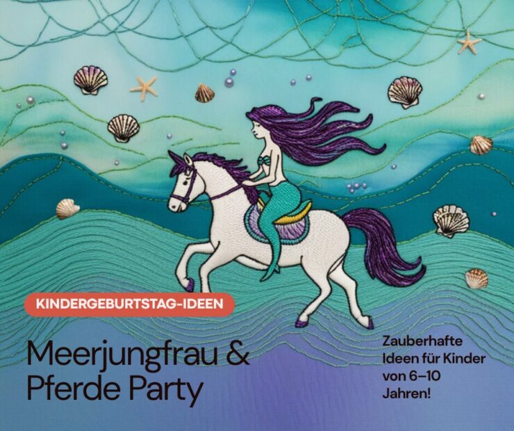 Kindergeburtstag Meerjungfrau, Pferde & Detektiv